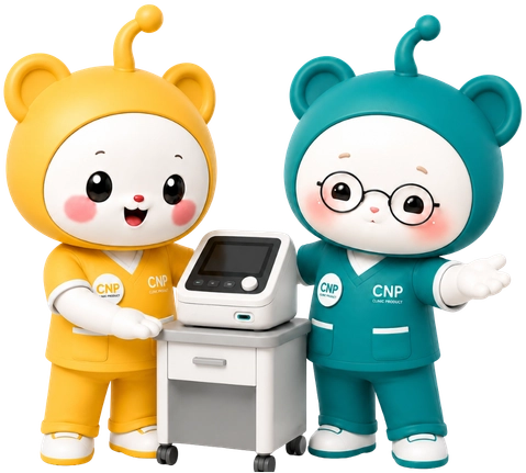 มาสคอต CNP บริการขึ้นทะเบียนเครื่องมือแพทย์