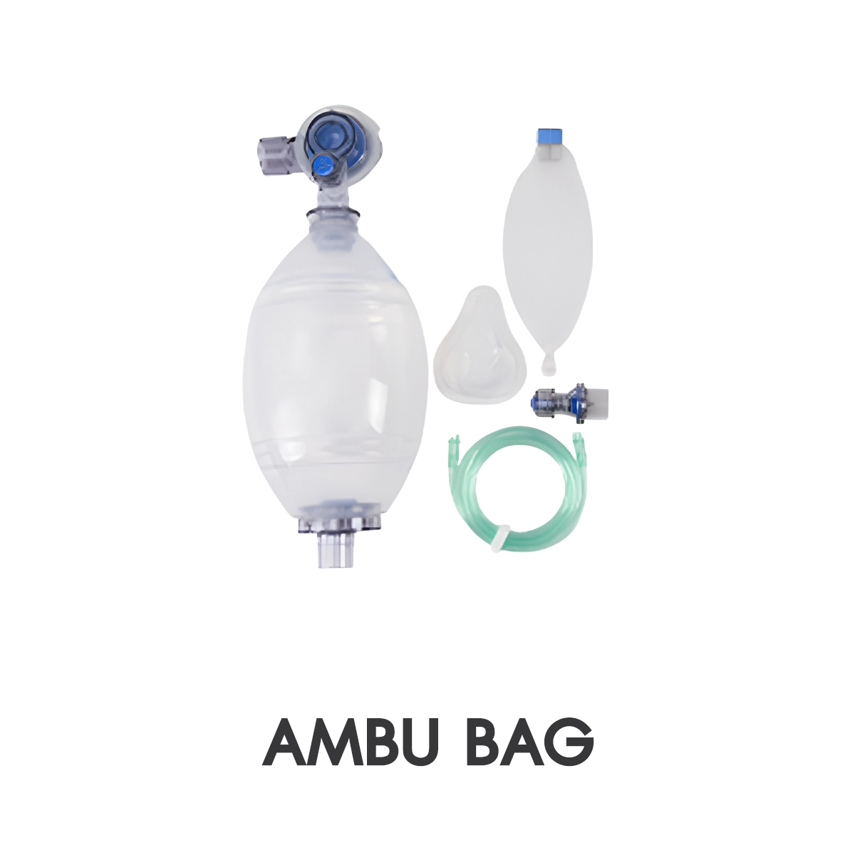 ถุงช่วยหายใจ AMBU BAG สำหรับการช่วยฟื้นคืนชีพเบื้องต้น อุปกรณ์จำเป็นในการขออนุญาตเปิดคลินิก AMBU BAG ถุงช่วยหายใจให้เช่า 450 บาทต่อวัน สำหรับขออนุญาตเปิดคลินิก